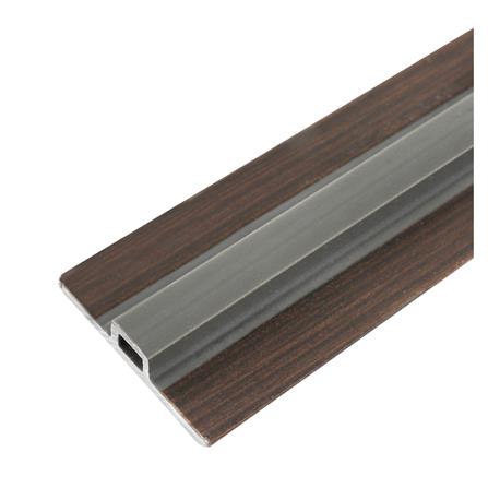 ตัวจบระหว่างห้อง PVC CROBERN 2.5X240X0.6 ซม. สีโอ๊คเข้ม_2