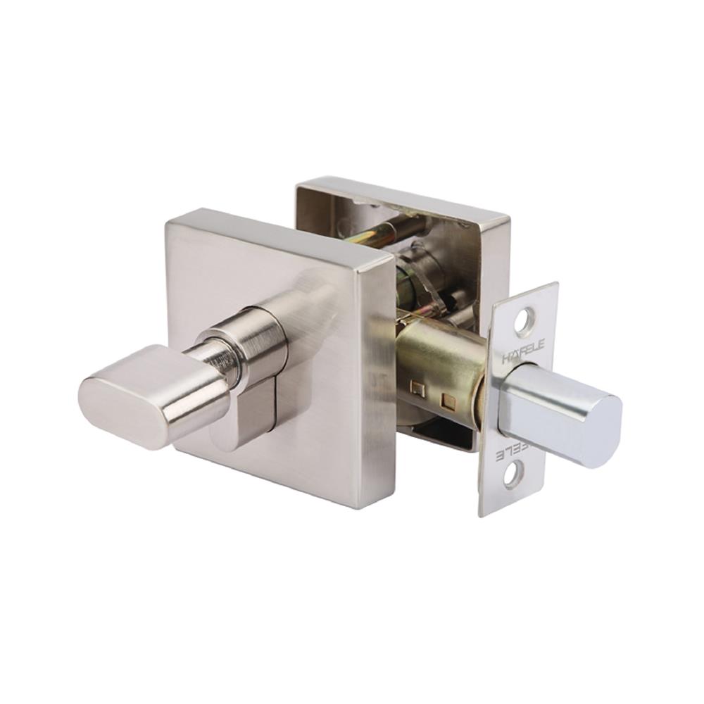 กุญแจลิ้นตาย 1 ด้าน HAFELE 489.10.574 สีสเตนเลส