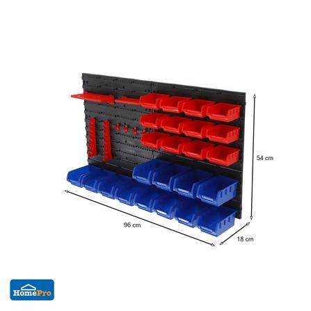 แผงชั้นจัดเก็บอุปกรณ์และอะไหล่ DIY MATALL RK-1088_7