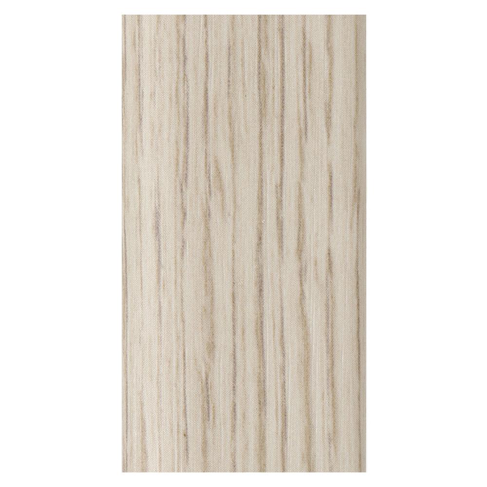 ตัวจบขอบโค้ง PVC CROBERN 2.5X240X0.6 ซม. สี WHITE-OAK