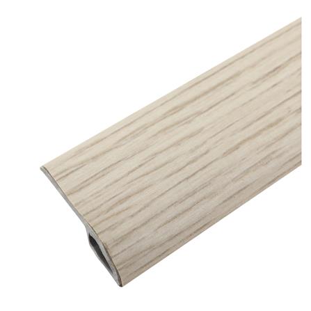 ตัวจบขอบโค้ง PVC CROBERN 2.5X240X0.6 ซม. สี WHITE-OAK