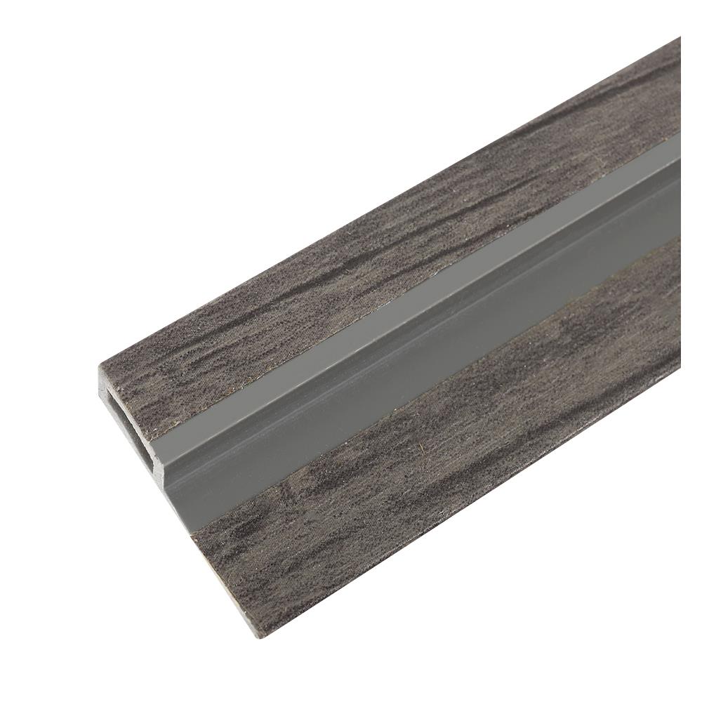 ตัวจบขอบ PVC CROBERN 2.5X240X0.6 ซม. สี GREY-OAK