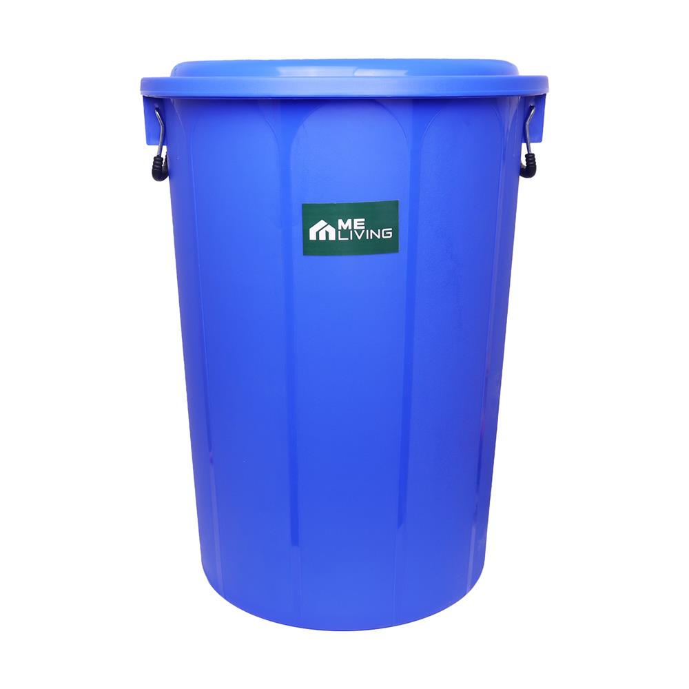 ถังน้ำกลมพร้อมฝา ME LIVING 150 ลิตร สีน้ำเงิน