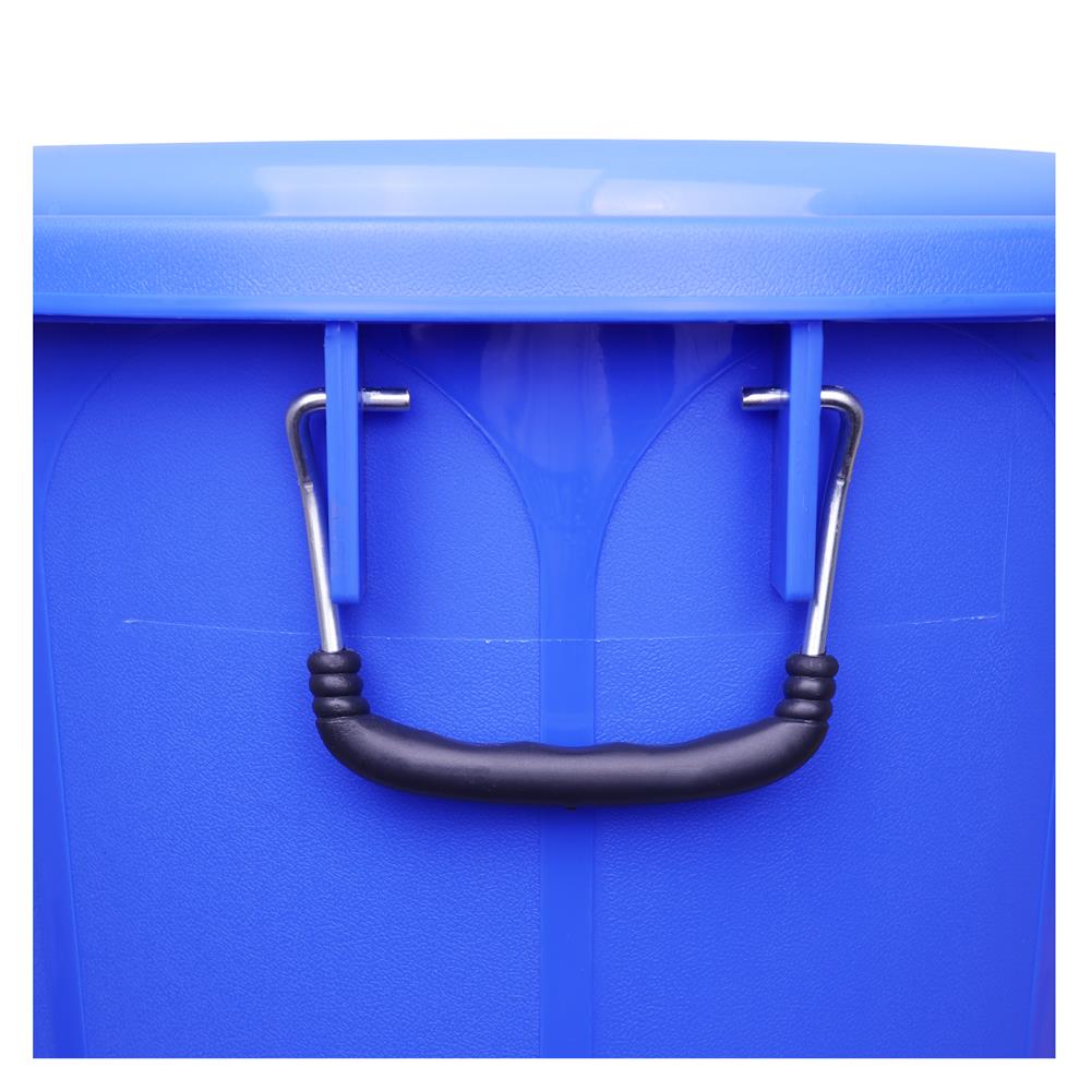 ถังน้ำกลมพร้อมฝา ME LIVING 150 ลิตร สีน้ำเงิน