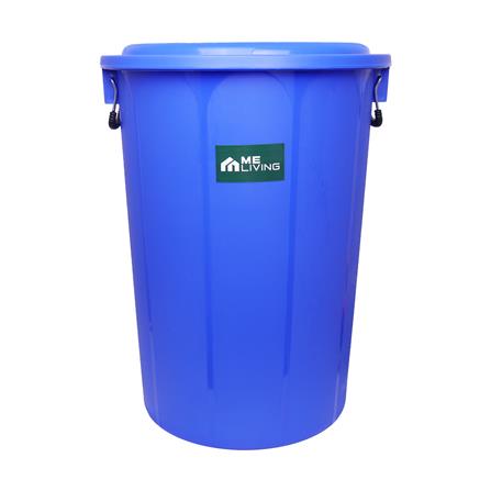 ถังน้ำกลมพร้อมฝา ME LIVING 150 ลิตร สีน้ำเงิน_0