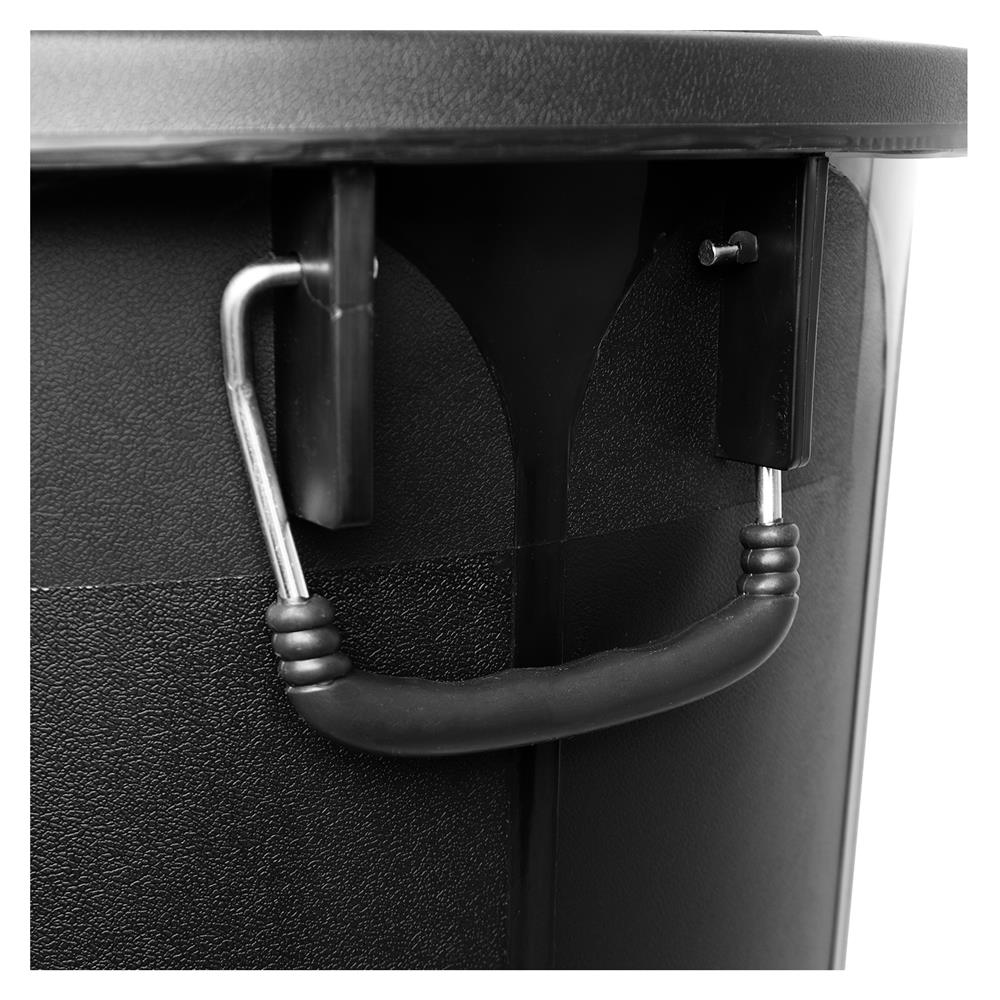 ถังน้ำกลมพร้อมฝา ME LIVING 150 ลิตร สีดำ