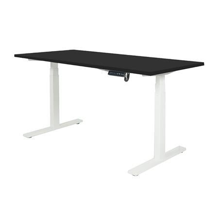 โต๊ะทำงานปรับระดับ ERGOTREND SIT 2 STAND Gen2A 120 ซม. สีดำ/ขาว