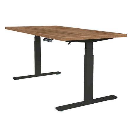 โต๊ะทำงานปรับระดับ ERGOTREND SIT 2 STAND Gen2A 150 ซม. สี TEAK/ดำ