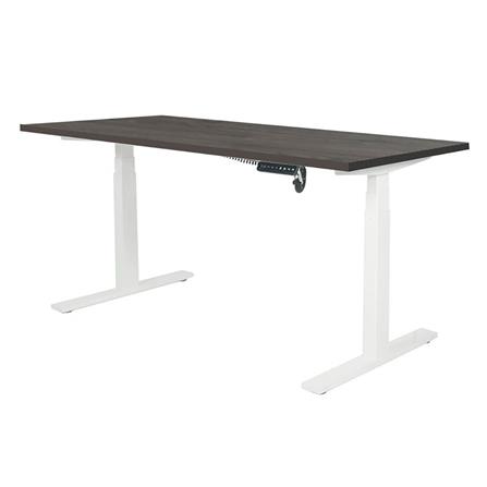 โต๊ะทำงานปรับระดับ ERGOTREND SIT 2 STAND Gen2A 150 ซม. สี TWILIGTH ELM/ขาว