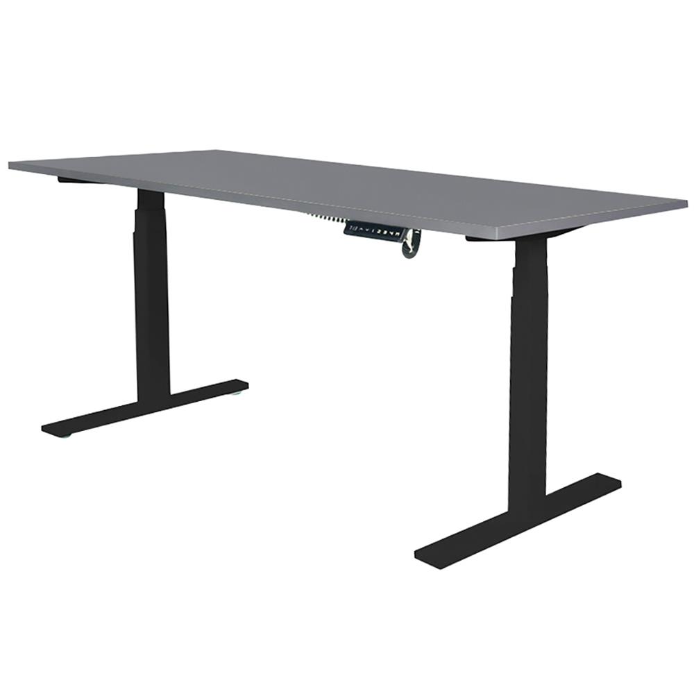 โต๊ะทำงานปรับระดับ ERGOTREND SIT 2 STAND Gen2A 180 ซม. สี GRAPHITE/ดำ