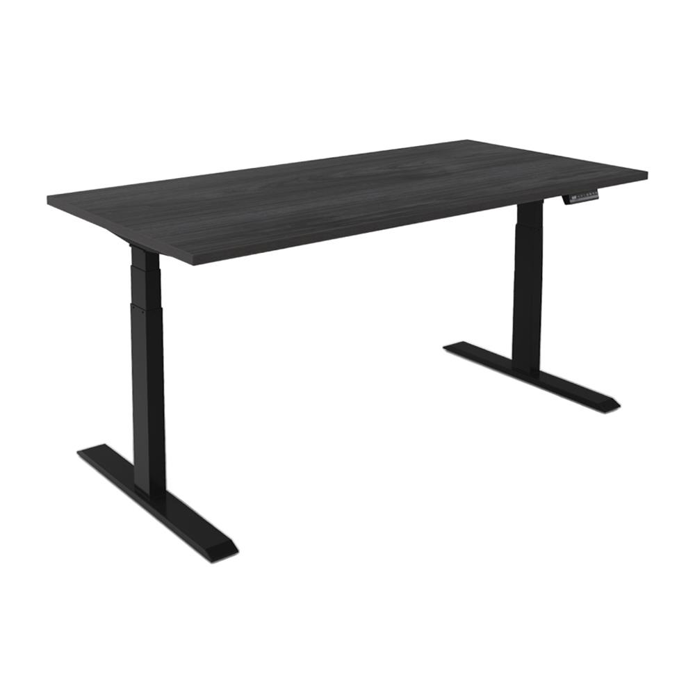 โต๊ะทำงานปรับระดับ ERGOTREND SIT 2 STAND Gen2A 150 ซม. สี TWILIGHT ELM/ดำ