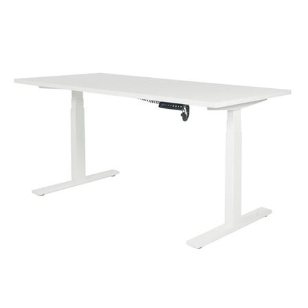 โต๊ะทำงานปรับระดับ ERGOTREND SIT 2 STAND Gen2A 150 ซม. สีขาว