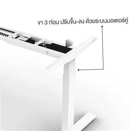 โต๊ะทำงานปรับระดับ ERGOTREND SIT 2 STAND Gen2A 150 ซม. สีขาว_1