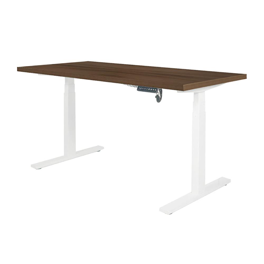 โต๊ะทำงานปรับระดับ ERGOTREND SIT 2 STAND Gen2A 120 ซม. สี CLASSIC TEAK/ขาว