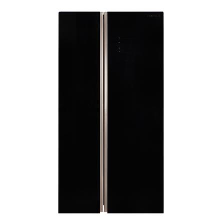 ตู้เย็น SIDE BY SIDE HAFELE 495.06.659 20.1 คิว กระจกดำ_0