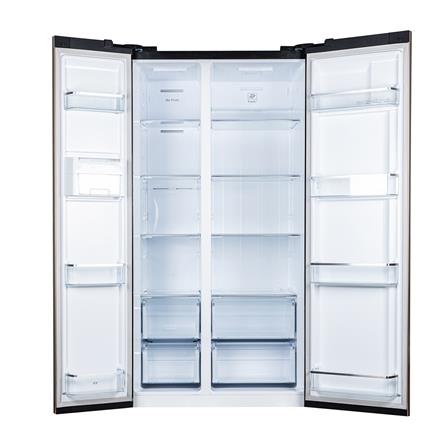 ตู้เย็น SIDE BY SIDE HAFELE 495.06.659 20.1 คิว กระจกดำ_1