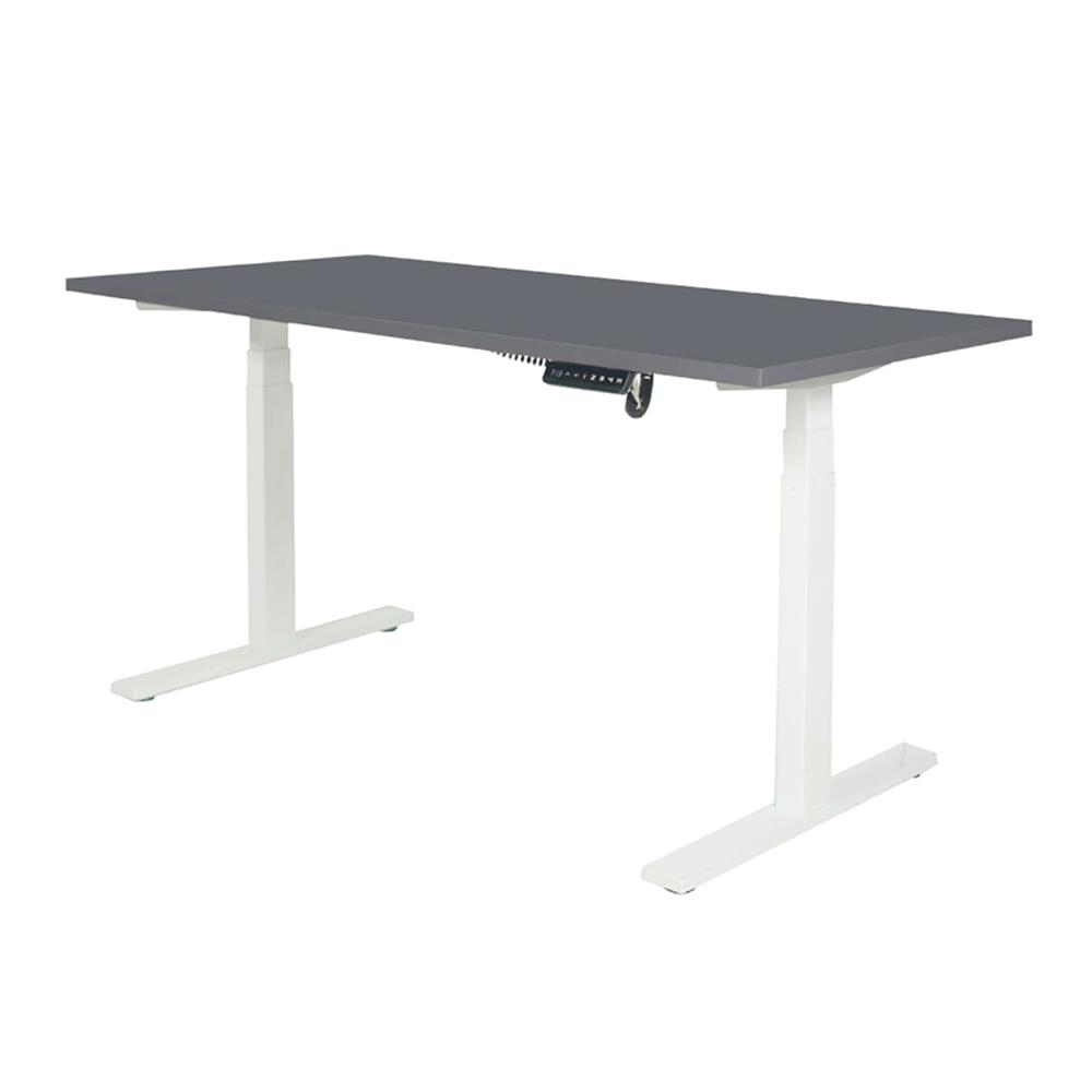โต๊ะทำงานปรับระดับ ERGOTREND SIT 2 STAND Gen2A 120 ซม. สี GRAPHITE/ขาว