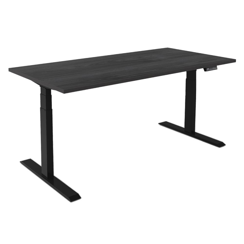 โต๊ะทำงานปรับระดับ ERGOTREND SIT 2 STAND Gen2A 180 ซม. สี TWILIGHT ELM/ดำ