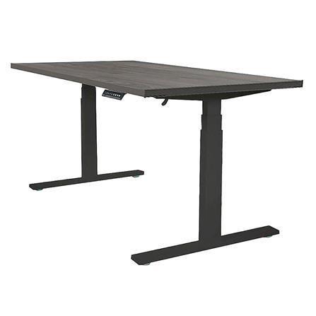 โต๊ะทำงานปรับระดับ ERGOTREND SIT 2 STAND Gen2A 180 ซม. สี TWILIGHT ELM/ดำ