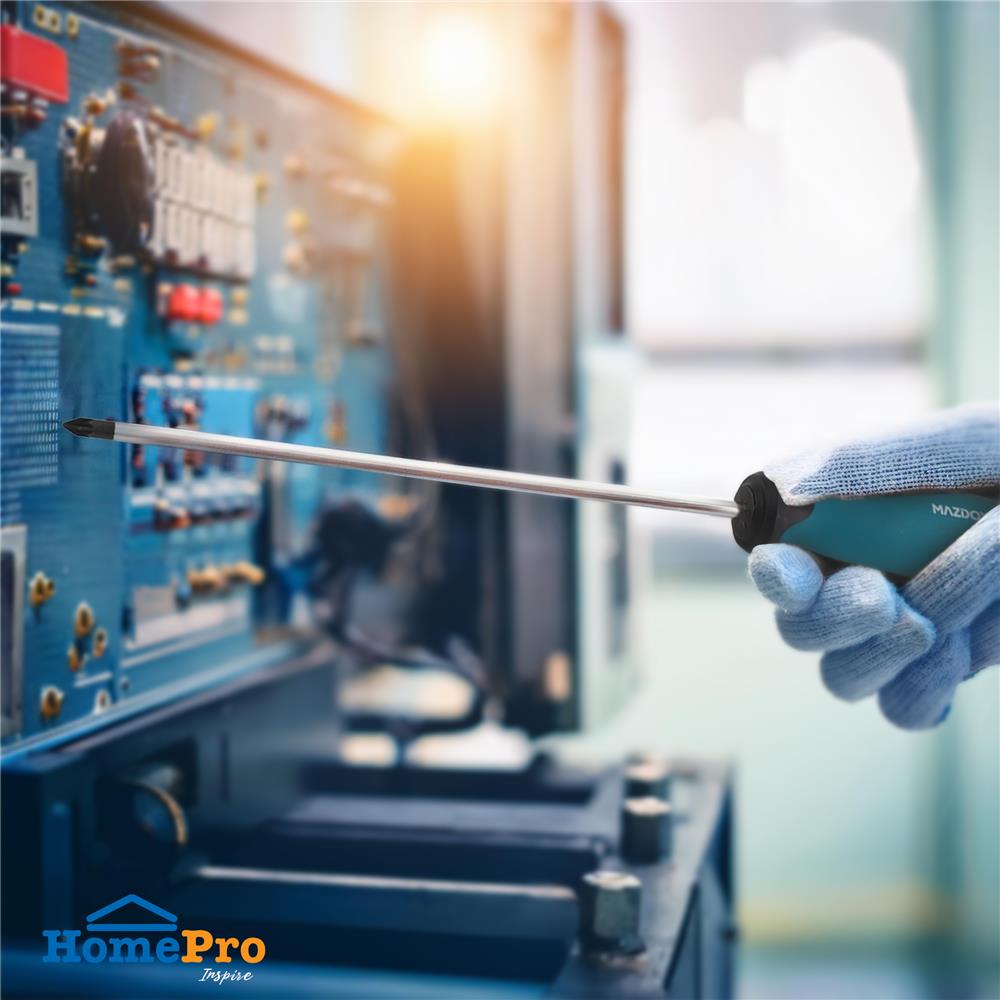 ไขควงปากแฉก MAZDOX W202002 8 นิ้ว