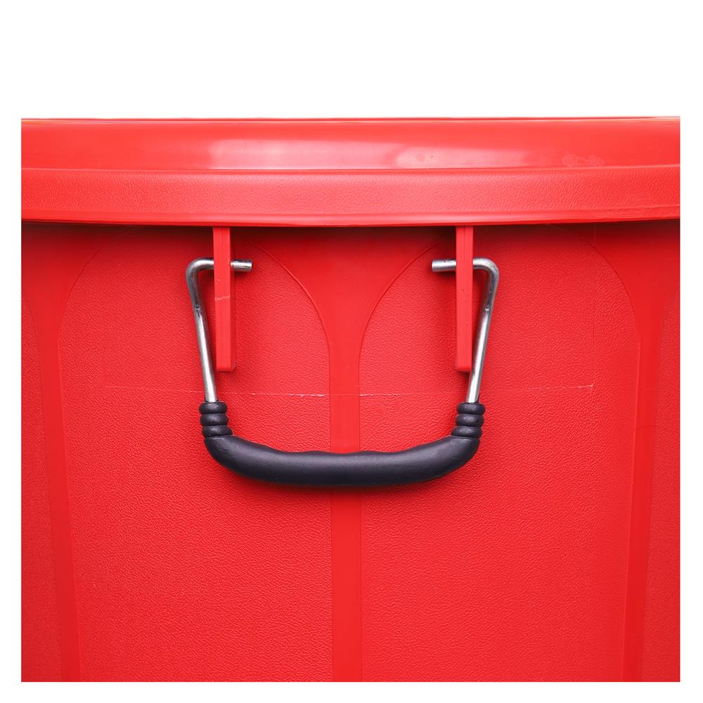 ถังน้ำพร้อมฝา PLIM 150 ลิตร สีแดง