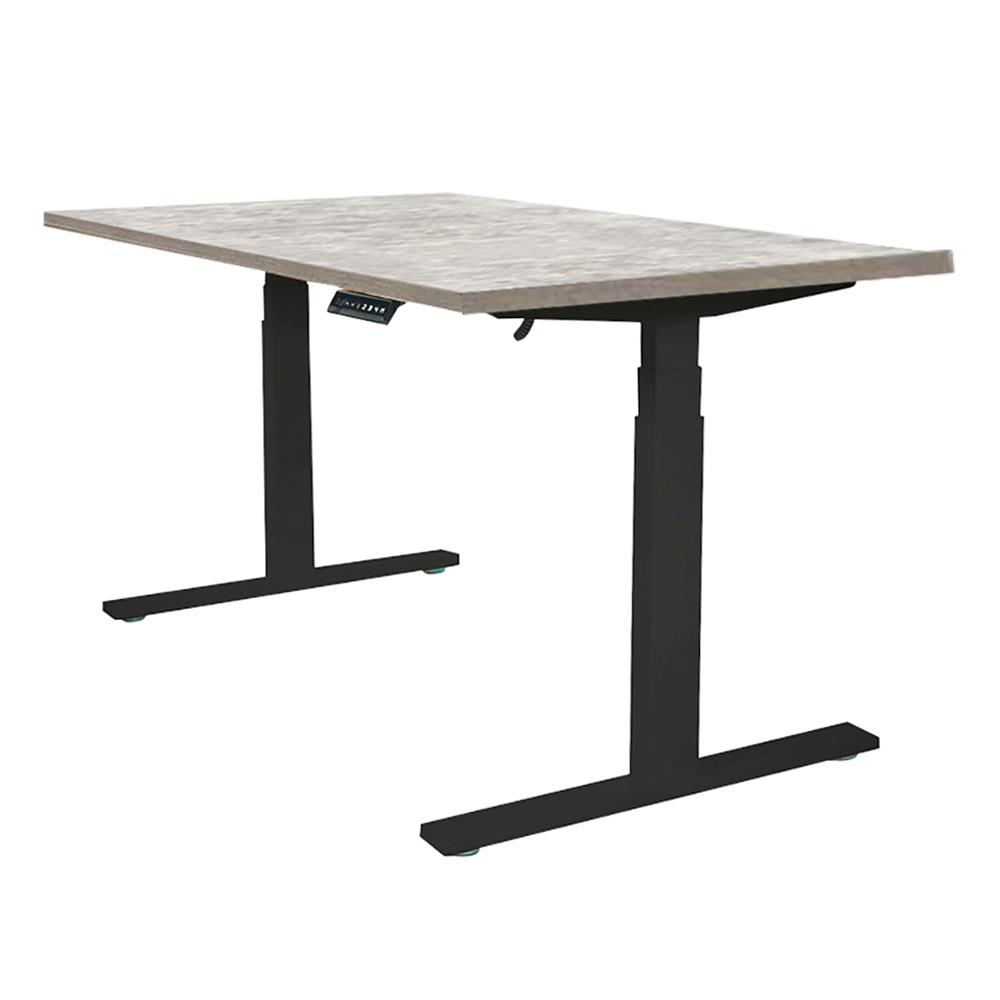 โต๊ะทำงานปรับระดับ ERGOTREND SIT 2 STAND Gen2A 150 ซม. สี CONCRETE/ดำ