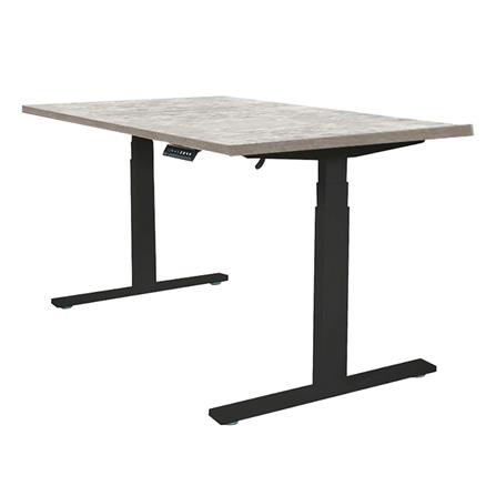 โต๊ะทำงานปรับระดับ ERGOTREND SIT 2 STAND Gen2A 150 ซม. สี CONCRETE/ดำ