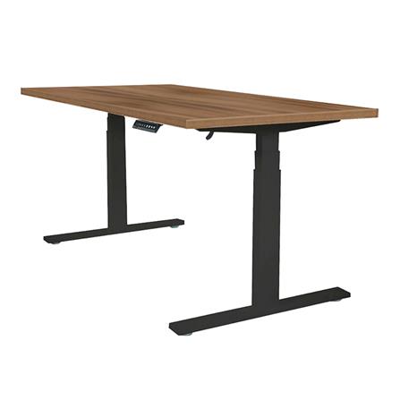 โต๊ะทำงานปรับระดับ ERGOTREND SIT 2 STAND Gen2A 120 ซม. สี TEAK/ดำ