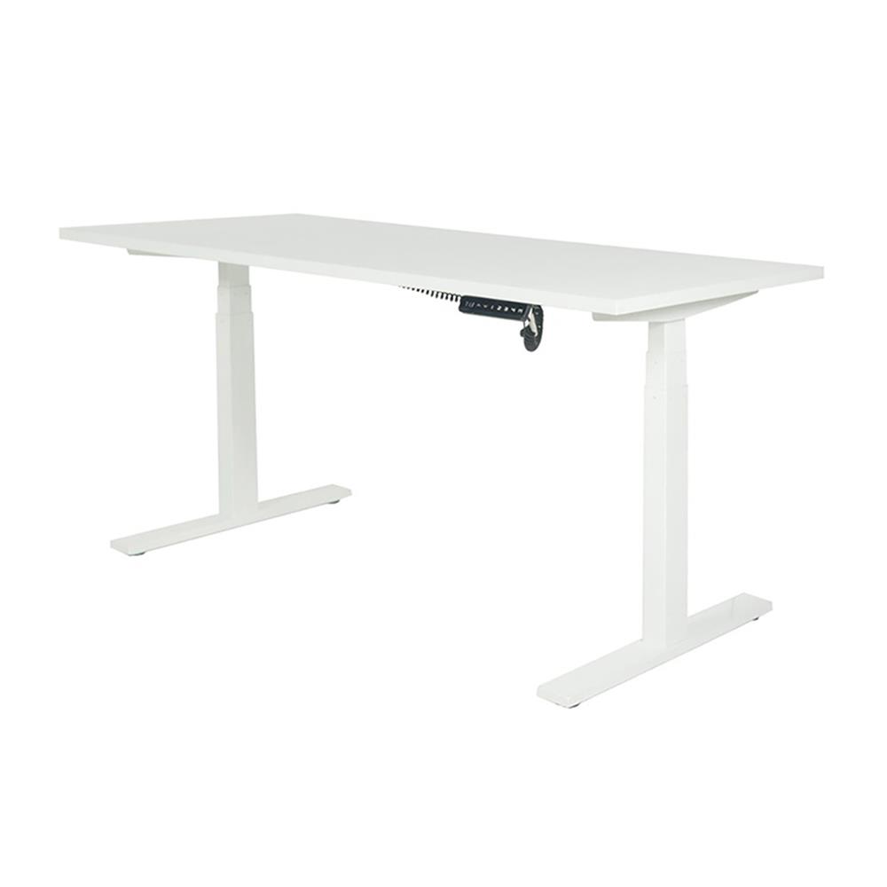 โต๊ะทำงานปรับระดับ ERGOTREND SIT 2 STAND Gen2A 120 ซม. สีขาว