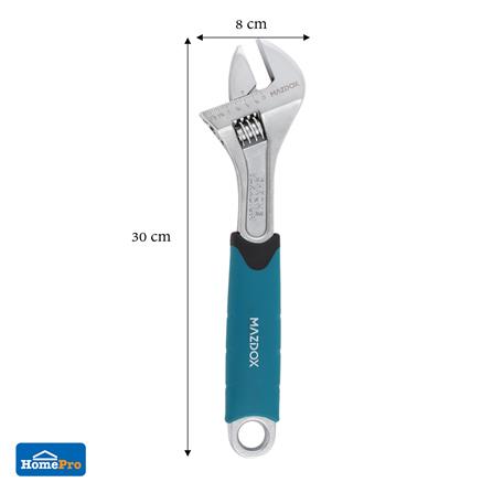ประแจเลื่อน MAZDOX W072011 12 นิ้ว_3