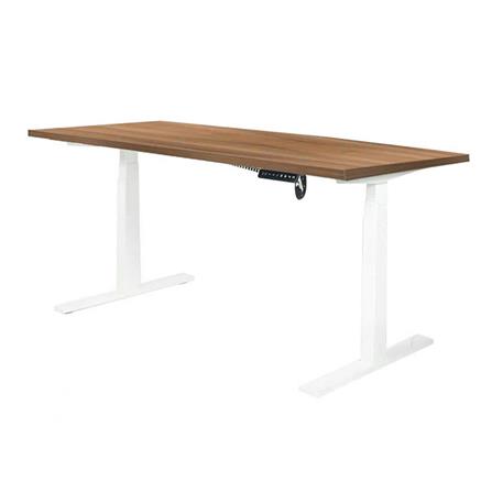 โต๊ะทำงานปรับระดับ ERGOTREND SIT 2 STAND Gen2A 150 ซม. สี TEAK/ขาว