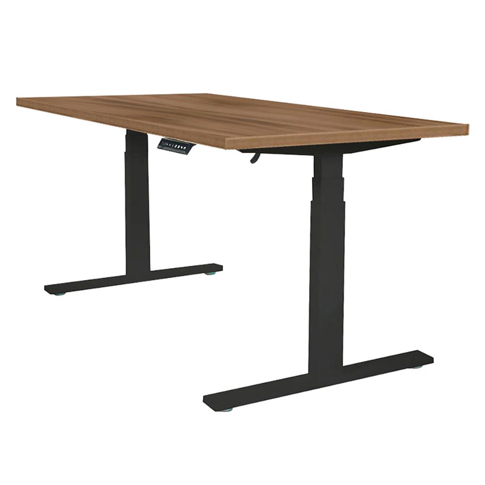 โต๊ะทำงานปรับระดับ ERGOTREND SIT 2 STAND Gen2A 180 ซม. สี TEAK/ดำ