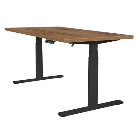 โต๊ะทำงานปรับระดับ ERGOTREND SIT 2 STAND Gen2A 180 ซม. สี TEAK/ดำ