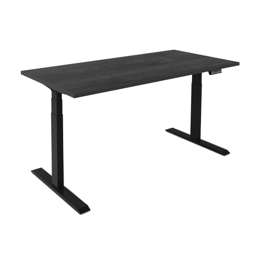 โต๊ะทำงานปรับระดับ ERGOTREND SIT 2 STAND Gen2A 120 ซม. สี TWILIGTH ELM/ดำ