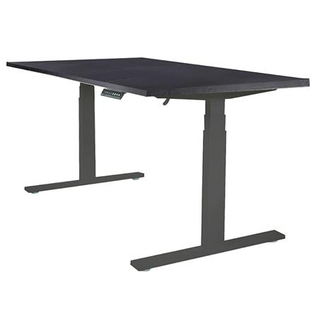 โต๊ะทำงานปรับระดับ ERGOTREND SIT 2 STAND Gen2A 180 ซม. สี MIDNIGHT MABLE/ดำ