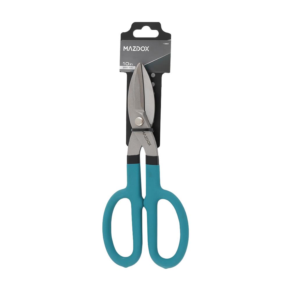 กรรไกรตัดแผ่นโลหะ MAZDOX W015004 10 นิ้ว