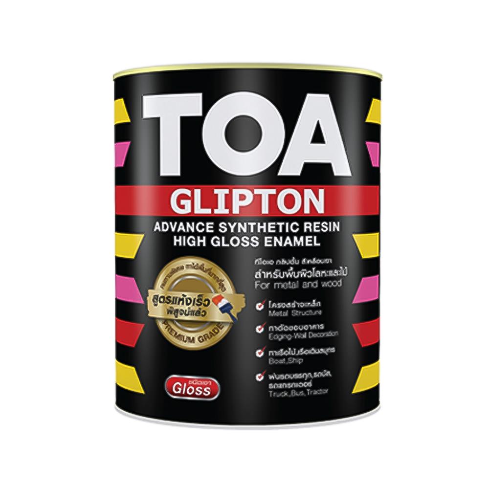 สีน้ำมัน TOA GLIPTON #372 สีฟ้า เงา 1 แกลลอน