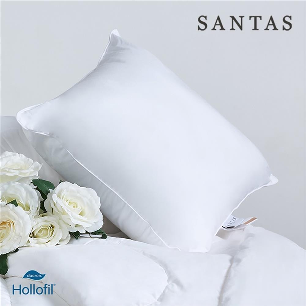 หมอนอิง SANTAS DACRON HOLLOFIL 16X16 นิ้ว สีขาว