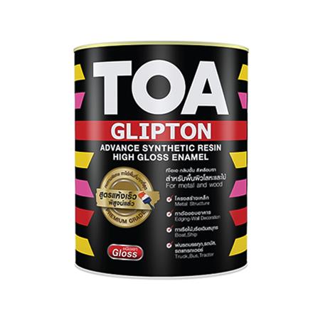สีน้ำมัน TOA GLIPTON #686 สีเทา เงา 1 แกลลอน_0