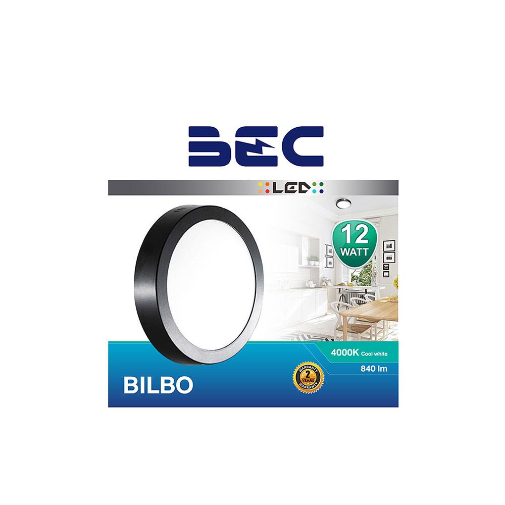 ดาวน์ไลท์ LED BEC BILBO 6 นิ้ว 12 วัตต์ COOL WHITE สีดำ