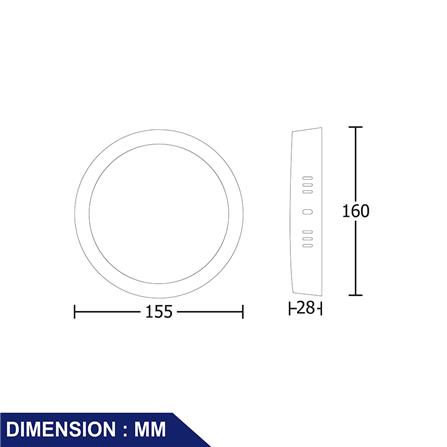 ดาวน์ไลท์ LED BEC BILBO 6 นิ้ว 12 วัตต์ COOL WHITE สีดำ_5