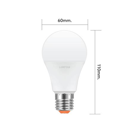 หลอด LED LAMPTAN DIM SWITCH 3 STEP 9 วัตต์ E27 WARMWHITE_4