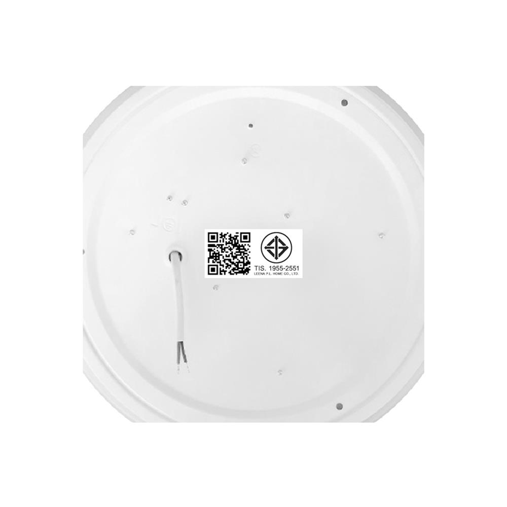 ไฟเพดาน LED NAGAS CRYSTAL LINE REMOTE 19.5 นิ้ว 42 วัตต์ DAYLIGHT/COOL WHITE/WARM WHITE สีขาว