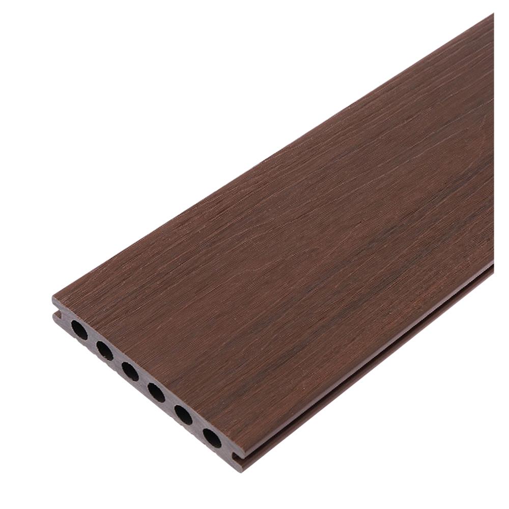 ไม้พื้น WPC INOVAR ULTRA DECK 13.8X240X2.25 ซม. สีน้ำตาลเข้ม (แพ็ก 3 ชิ้น)