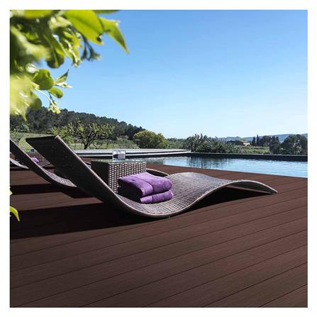 ไม้พื้น WPC INOVAR ULTRA DECK 13.8X240X2.25 ซม. สีน้ำตาลเข้ม (แพ็ก 3 ชิ้น)_3