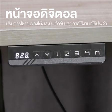 โต๊ะทำงานปรับระดับ ERGOTREND SIT 2 STAND Gen2A 180 ซม. สี COMBI GREY/ดำ_2