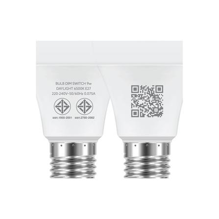 หลอด LED LAMPTAN DIM SWITCH 3 STEP 9 วัตต์ E27 DAYLIGHT_5