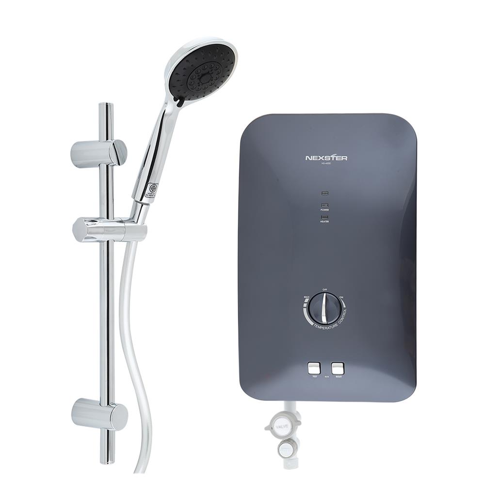 เครื่องทำน้ำอุ่น NEXSTER SPIRIT 4500 วัตต์ สีเทา