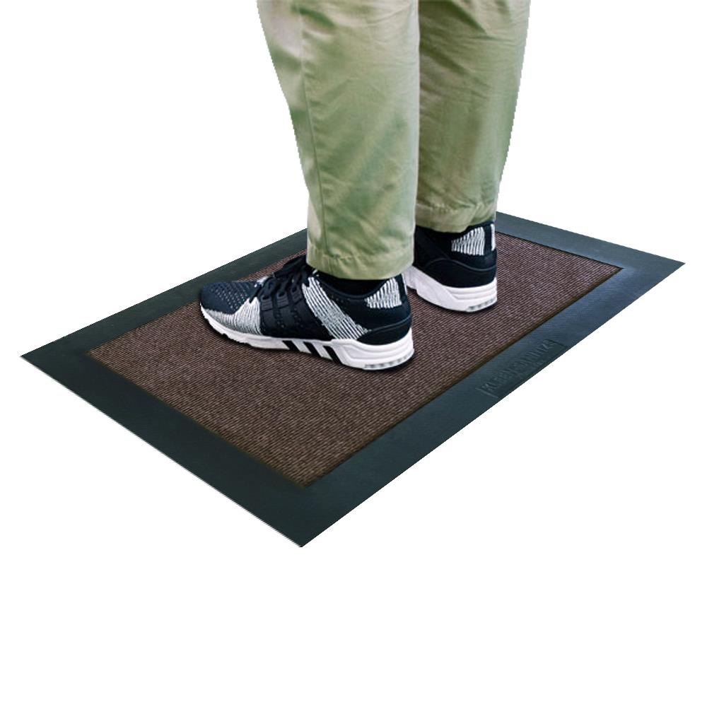 ถาดซับน้ำยาฆ่าเชื้อ KLEEN-TEX 50x80 ซม. สีดำ/น้ำตาล