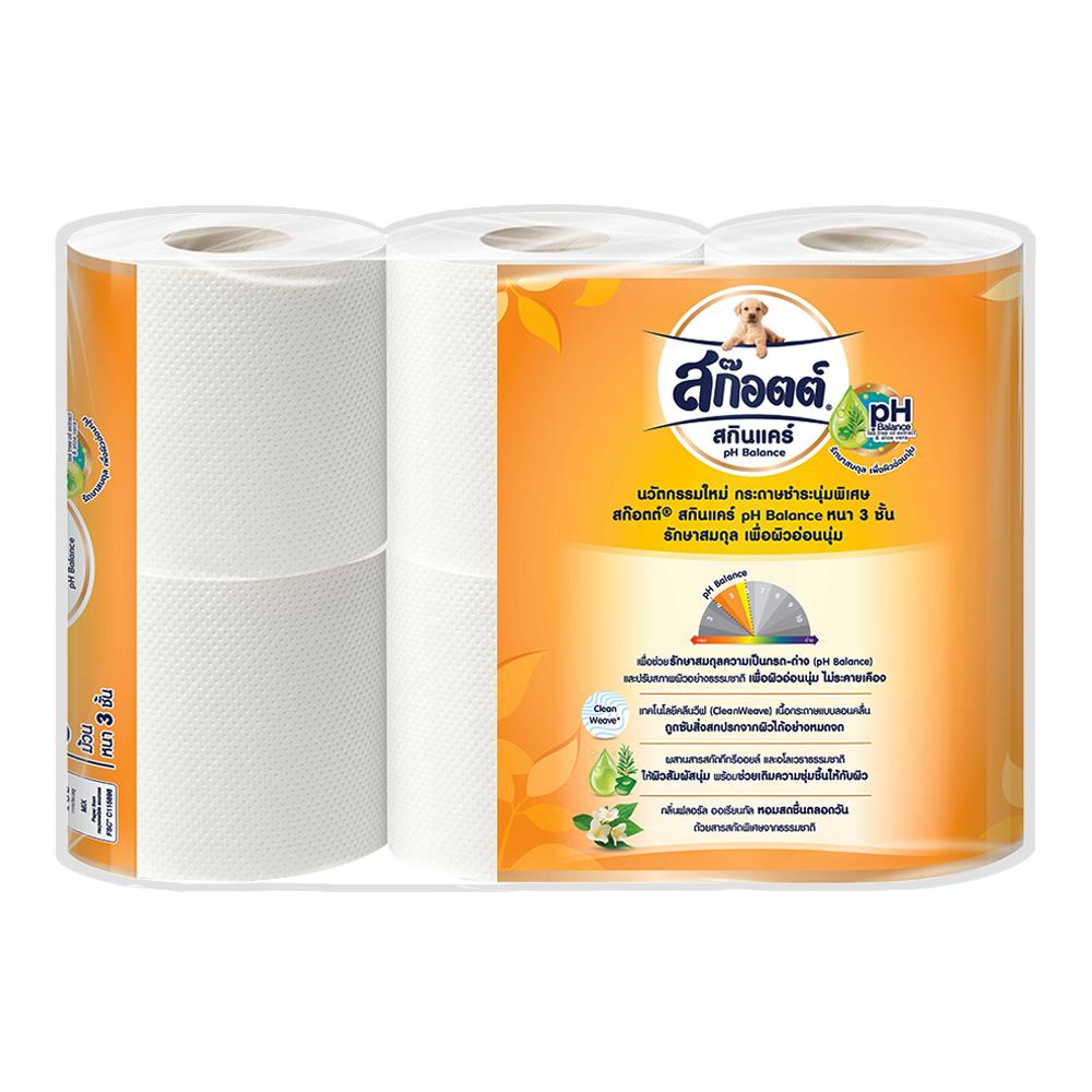 กระดาษชำระ SCOTT SKIN CARE แพ็ค6